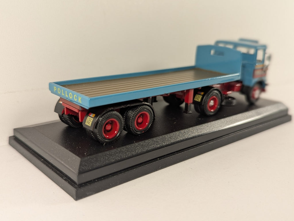 Oxford Diecast 1:76 Scale Atkinson Borderer Flatbed Trailer Die-cast Vehicle