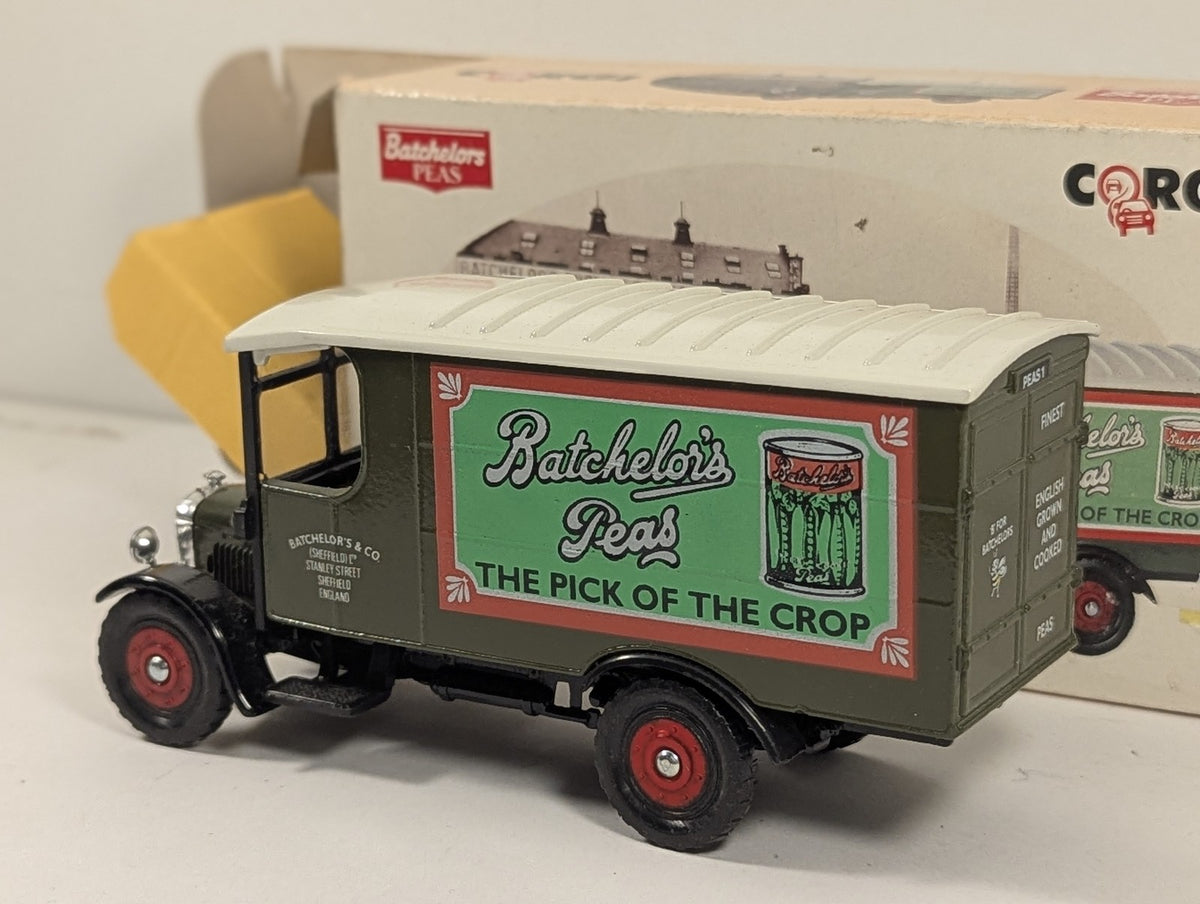 Corgi Thornycroft Box Van Diecast Model Van PEAS 1 Batchelors Peas