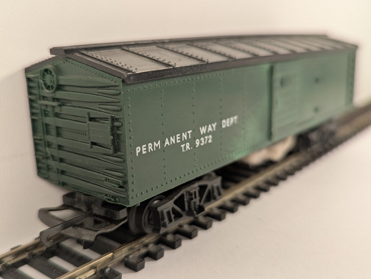 Tri-ang OO Gauge Track Cleaning Car Rolling Stock T.R. 9372 Permanent Way Green
