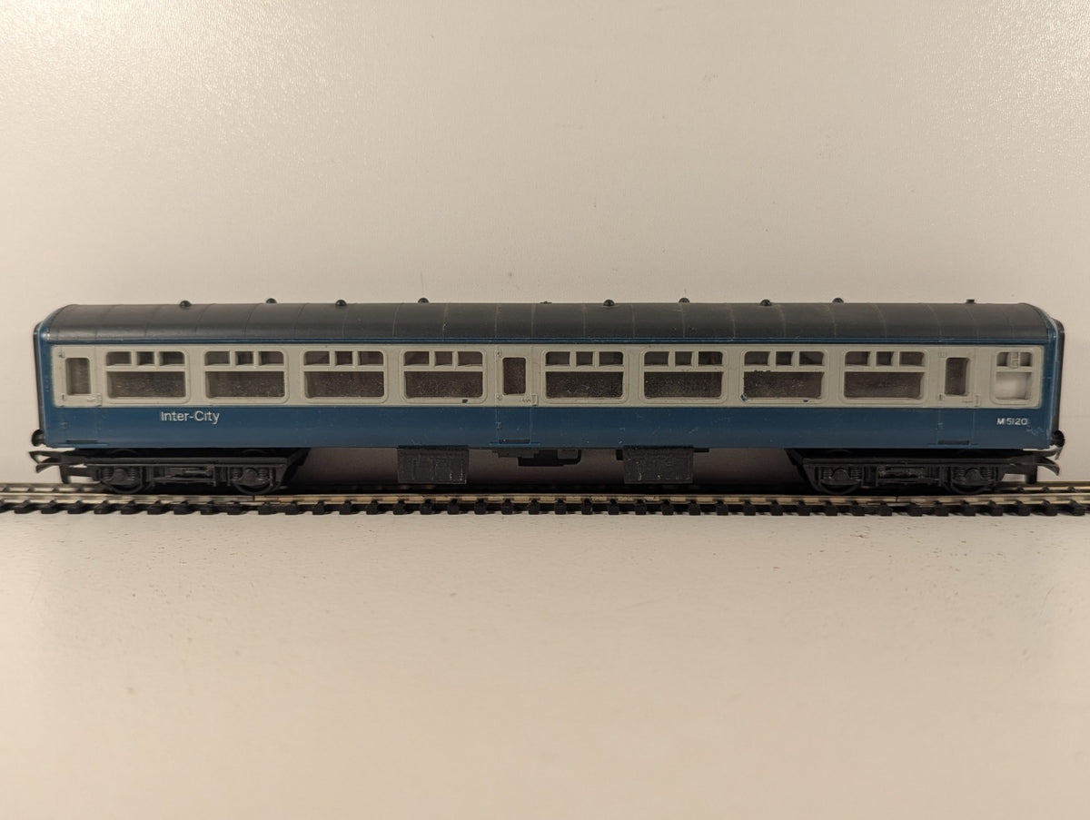 Hornby OO Gauge BR Mk1 Composite Coach Passenger Coach M5120 BR Blue