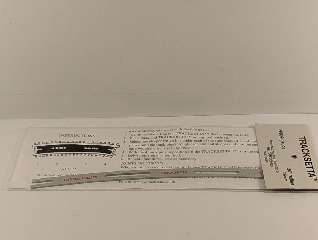 Tracksetta 30 Inch Radius N Gauge Track Laying Template