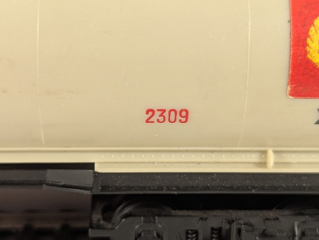 Hornby OO Gauge 100-ton Bogie Tank Wagon Goods Wagon 2309 Shell Grey R037
