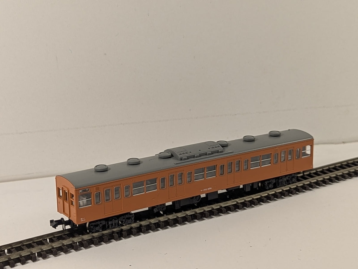 Kato N Gauge JNR 103 Series Moha 102 Passenger Coach Moha 102-856 JNR Orange