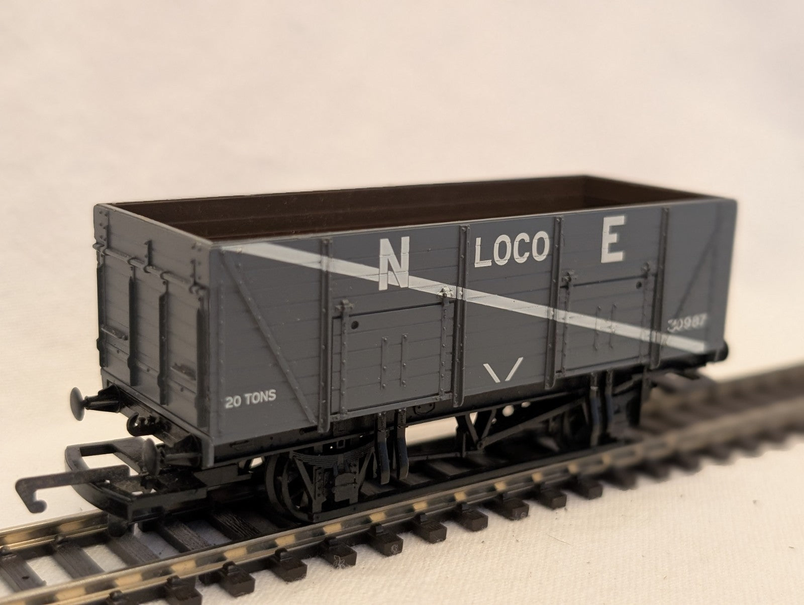Hornby OO Gauge LNER 20 Ton Loco Coal Wagon Goods Wagon 30987 LNER