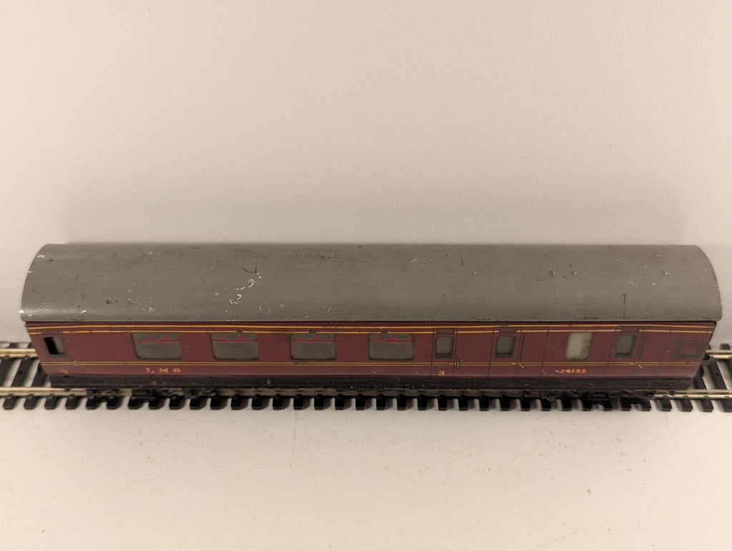 Hornby Dublo OO Gauge LMS Brake 3rd Coach