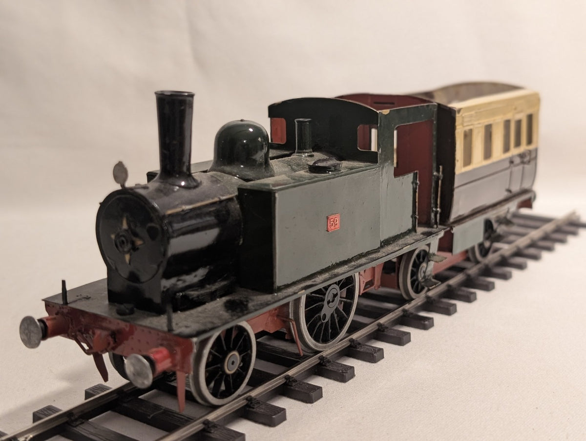Kitbuilt O Gauge Class F9 4-2-4 Directors / Inspection Saloon – SR Lined Green