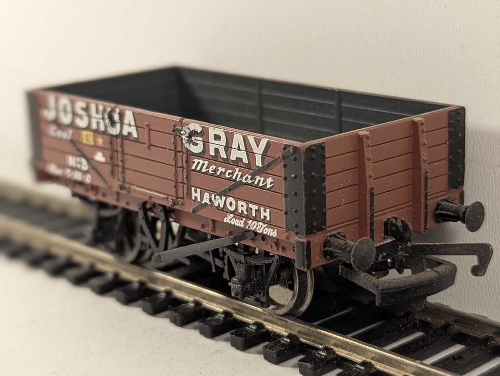 Bachmann OO Gauge RCH 7 Plank Wagon Goods Wagon No. 3 Joshua Gray 37-078