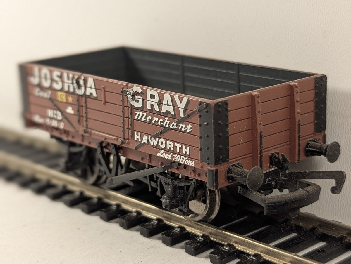 Bachmann OO Gauge RCH 7 Plank Wagon Goods Wagon No. 3 Joshua Gray 37-078