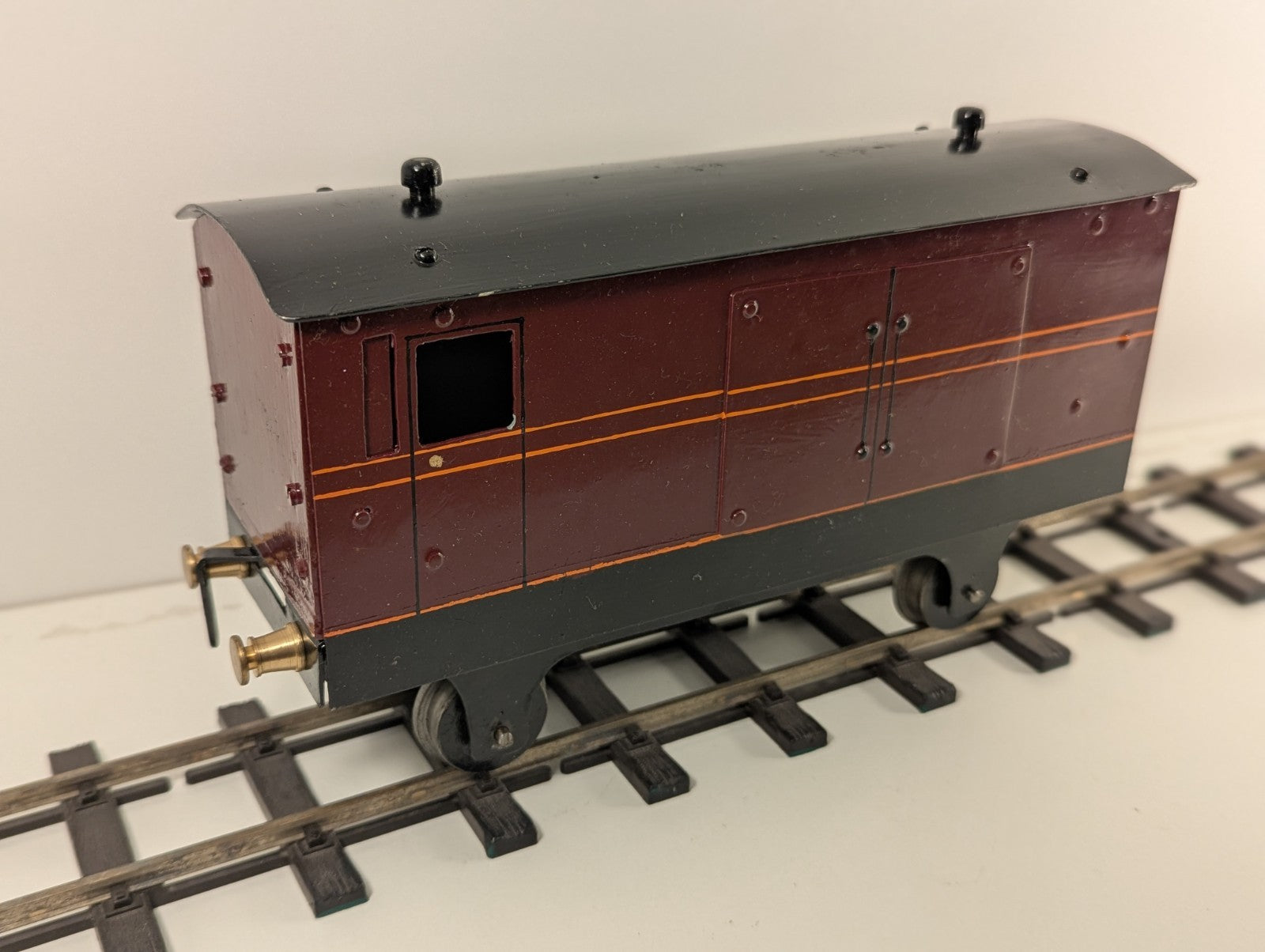 Metal Kitbuilt O Gauge Parcels Coach