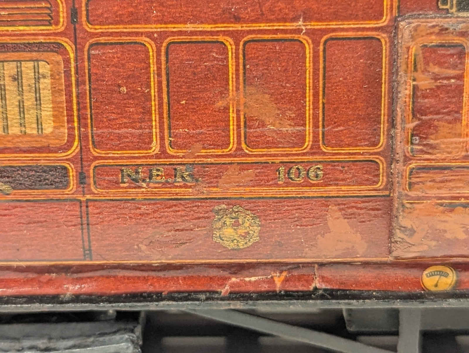 Kit Built O Gauge Luggage Coach NEK 106