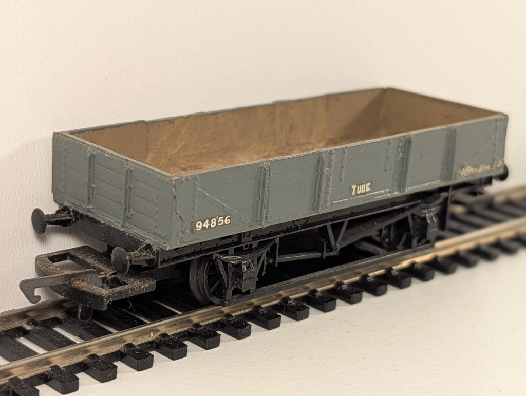 Kitbuilt OO Gauge BR 10-Ton 5-Plank Open “Tube” Wagon