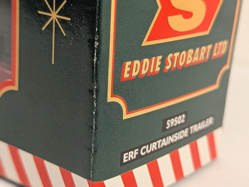 Corgi 59502 ERF Curtainside Trailer Eddie Stobart