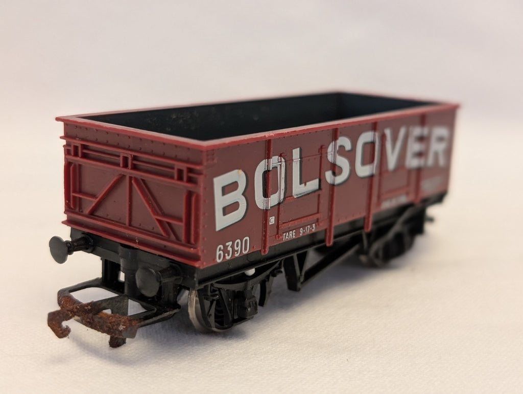 Hornby OO Gauge 20 Ton Steel Wagon Goods Wagon 6390 Bolsover Brown