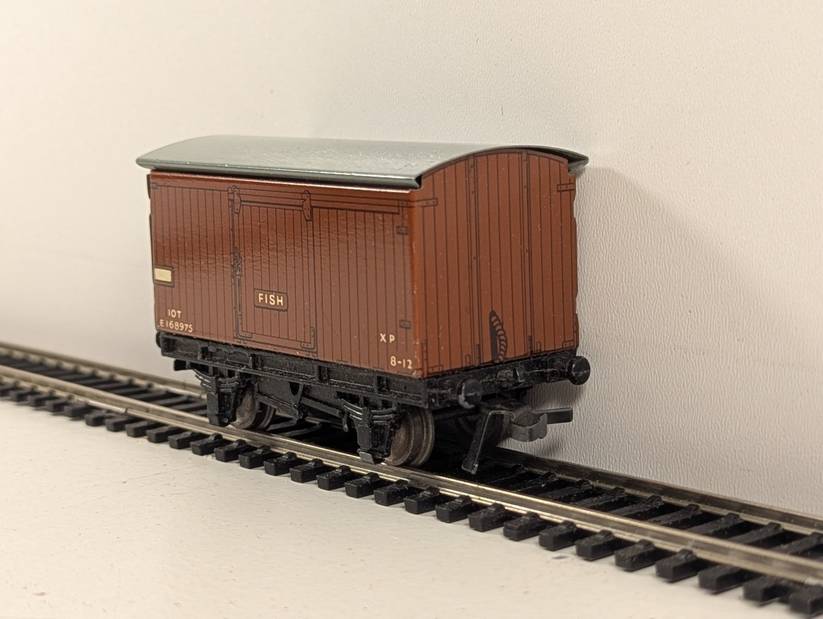 Hornby Dublo 32035 OO Gauge D1 BR Brown Fish Van - Boxed