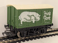 Hornby OO Gauge Prime Pork Closed Van (Warped Roof)