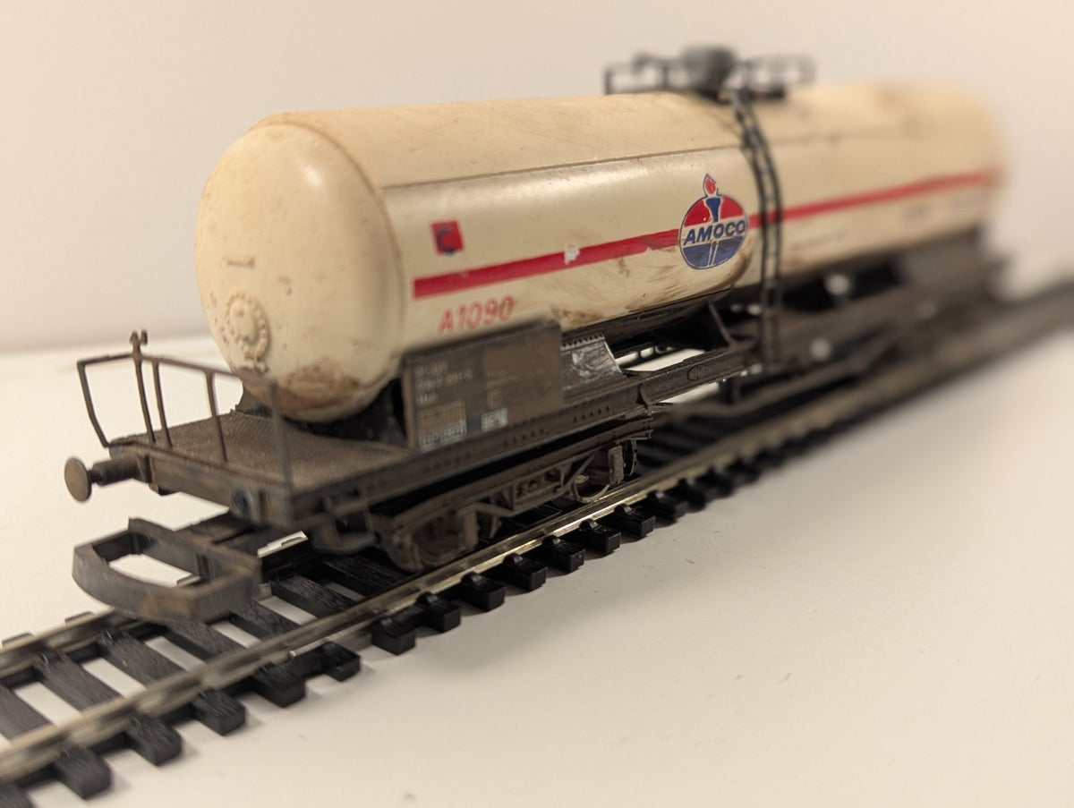 Lima 302913 HO Amoco Bogie Tank Wagon