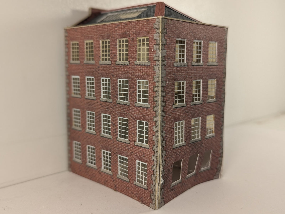Metcalfe OO Gauge Small Factory / Warehouse Building Red Brick PO283