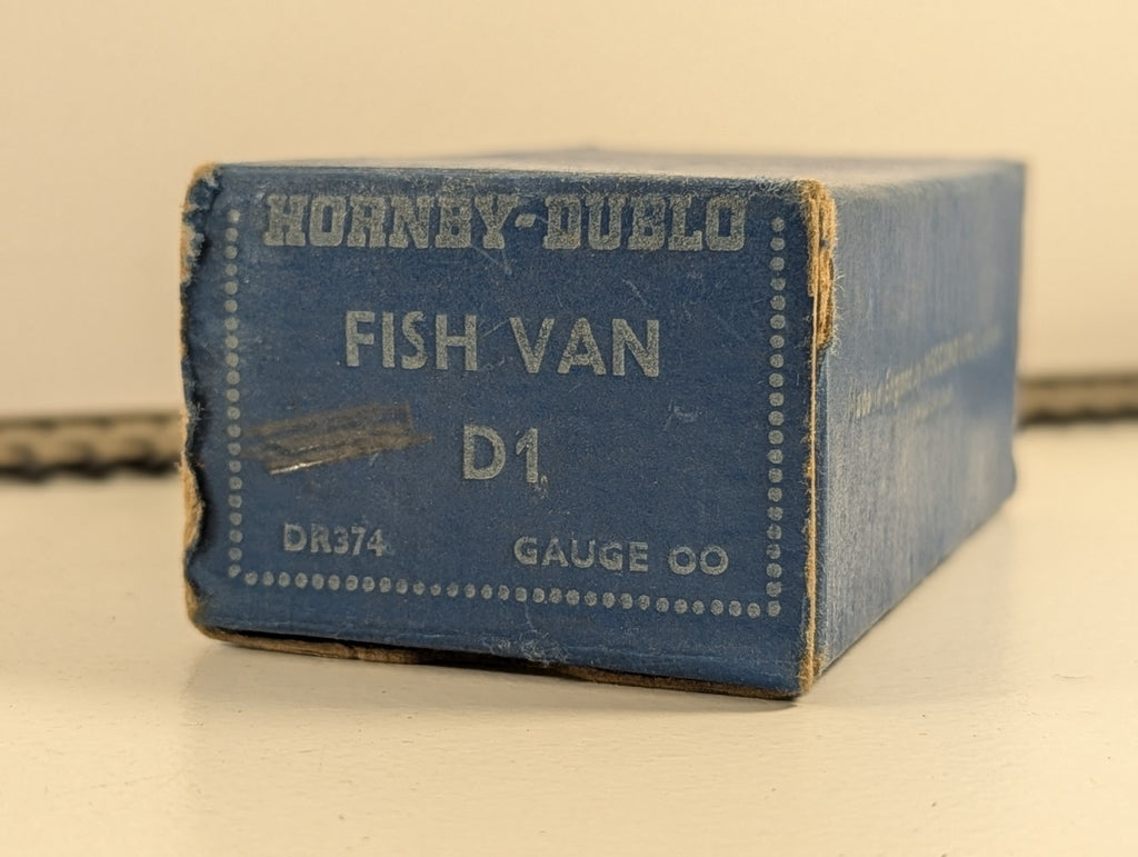 Hornby Dublo DR374 OO Gauge BR Brown D1 Fish Van - Boxed