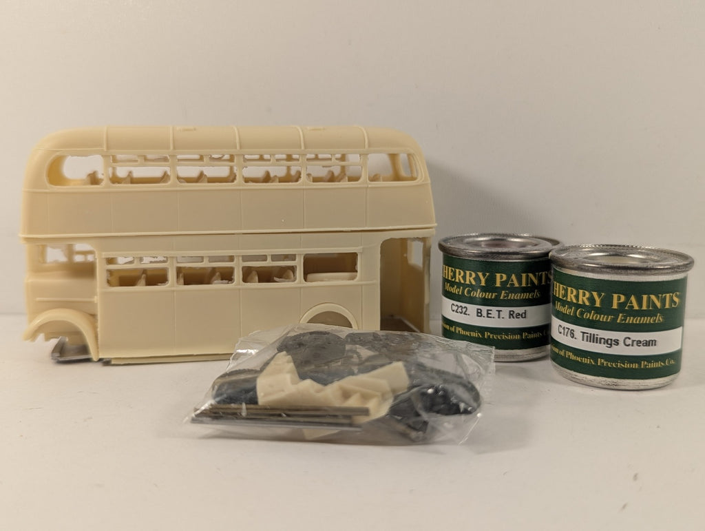 Little Bus Company OO Scale AEC Regent III Weymann Highbridge Bus Kit Unpainted