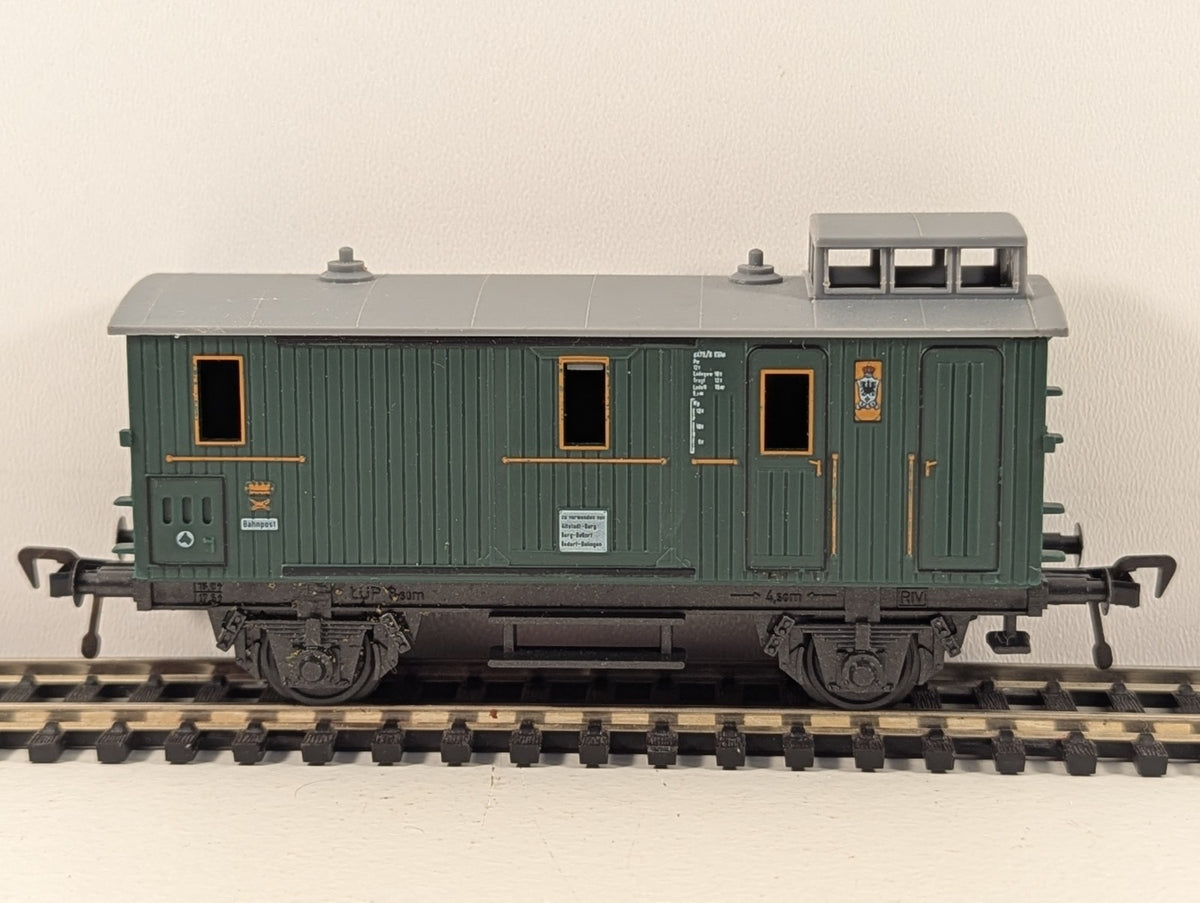 Fleischmann HO Gauge Royal Prussian State Baggage Wagon