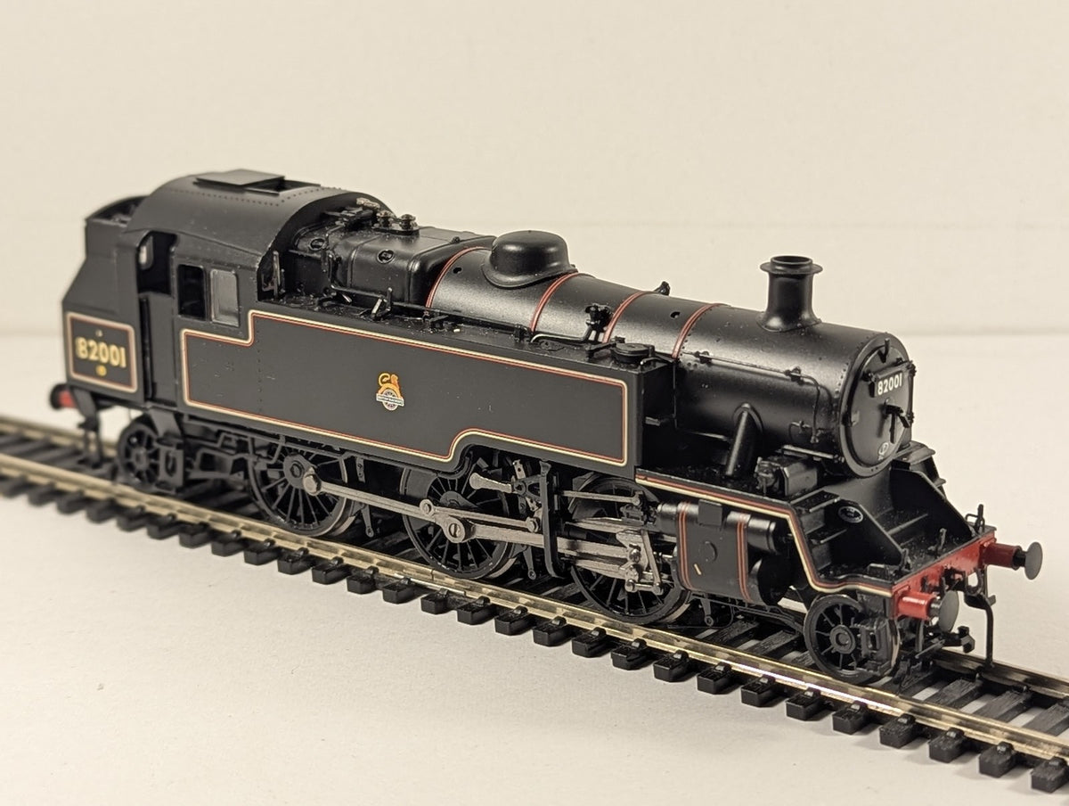 Bachmann OO Gauge 31-979 BR Black Standard Class 3MT '82001' Steam Locomotive