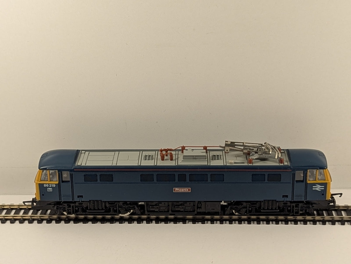 Hornby OO Gauge Class 86/2 'Phoenix' Electric Locomotive 86219 BR Blue R388