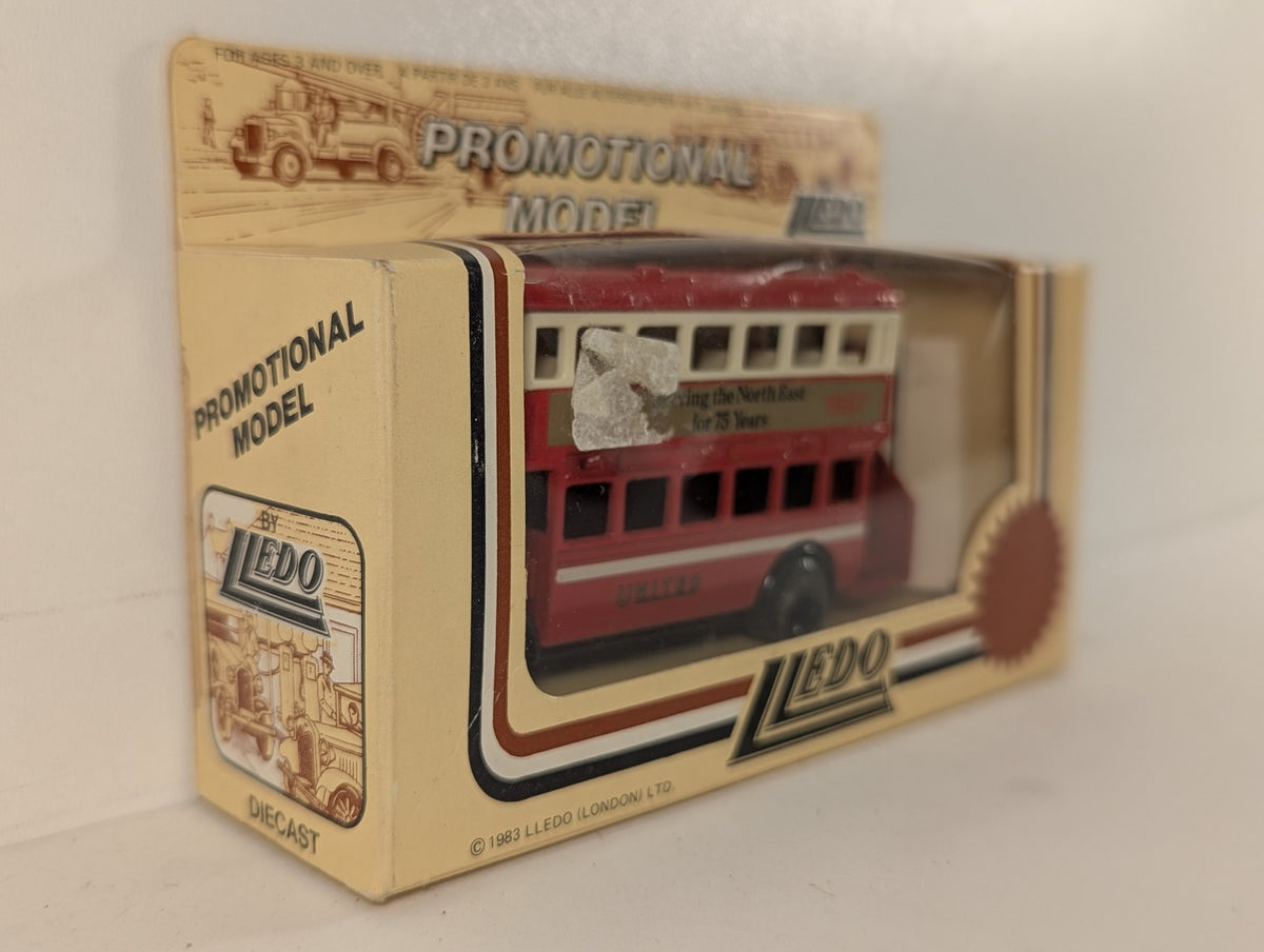 Lledo AEC Regent Double Decker Bus Die-cast Model Bus United