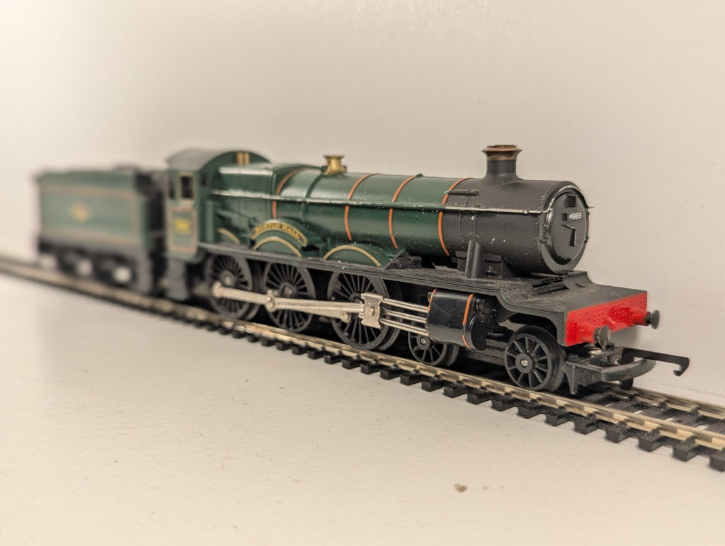 Hornby R759 OO Gauge GWR Hall Class "Burton Hall" Steam Locomotive - Renumbered
