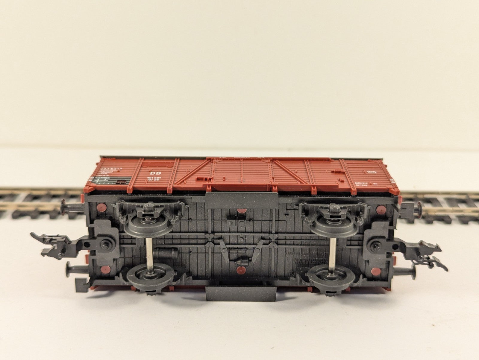 Fleischmann 5020 HO Gauge Red DB Covered Wagon Boxed