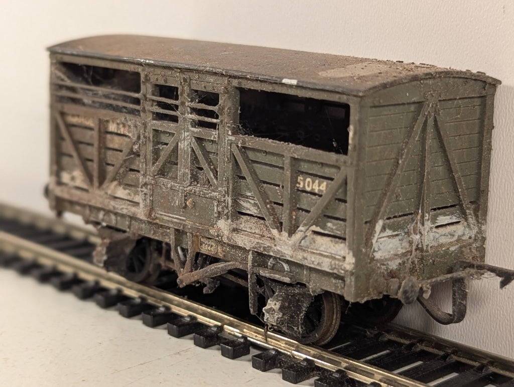 Kitbuilt OO Gauge Midland Railway Large Cattle Van Goods Wagon 5044