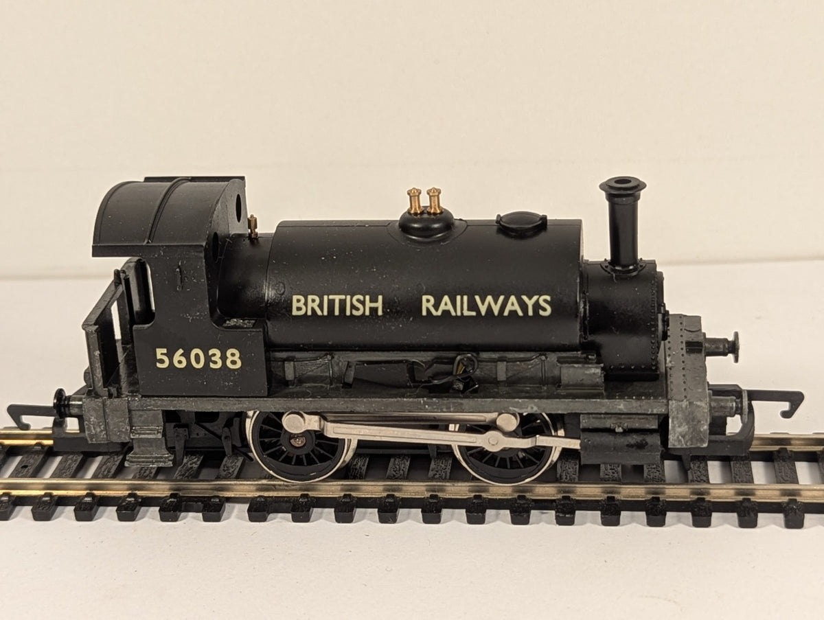 Hornby R2049 OO Gauge Class 0F “Pug” 0-4-0ST BR Black