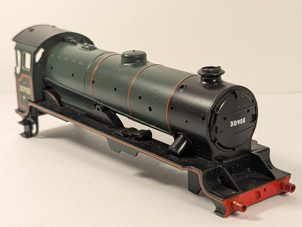 Hornby R317 OO Gauge Schools class  30908  BR Green Body Shell – Incomplete