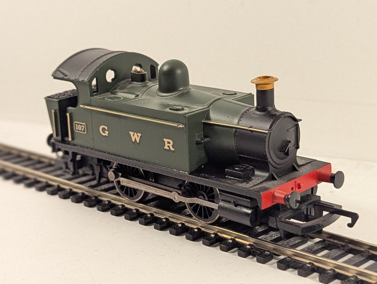 Hornby OO Gauge Holden Class 101 0-4-0T Locomotive 107 GWR Green