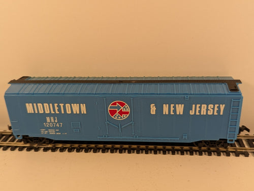 Bachmann HO Gauge Middletown & New Jersey Plug Door Boxcar 120747