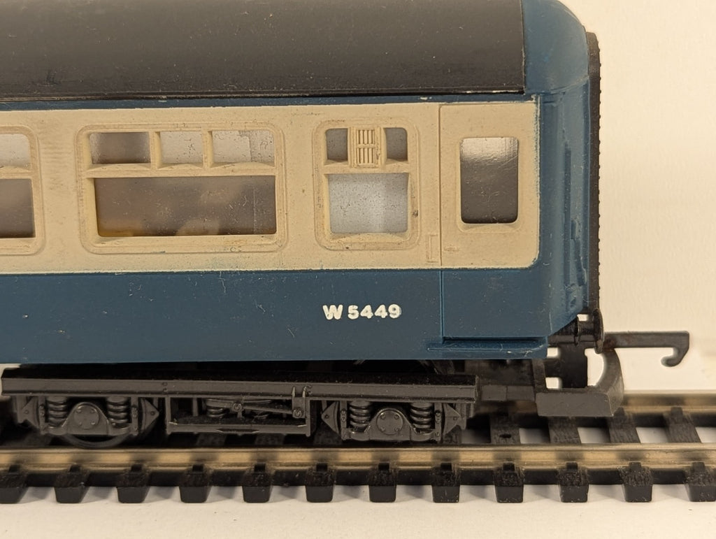 Lima OO Gauge Continental Style Coach Inter-City Blue & Grey