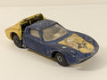 Matchbox Speed Kings K-24 Lamborghini Miura Die-cast Model Car Blue and Yellow