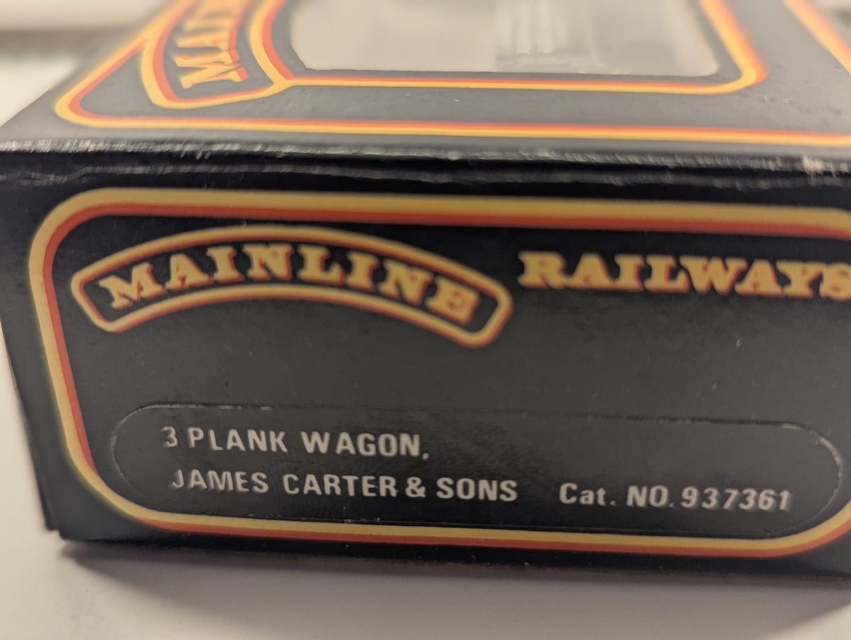 Mainline 937361 OO James Carter 3 Plank Wagon