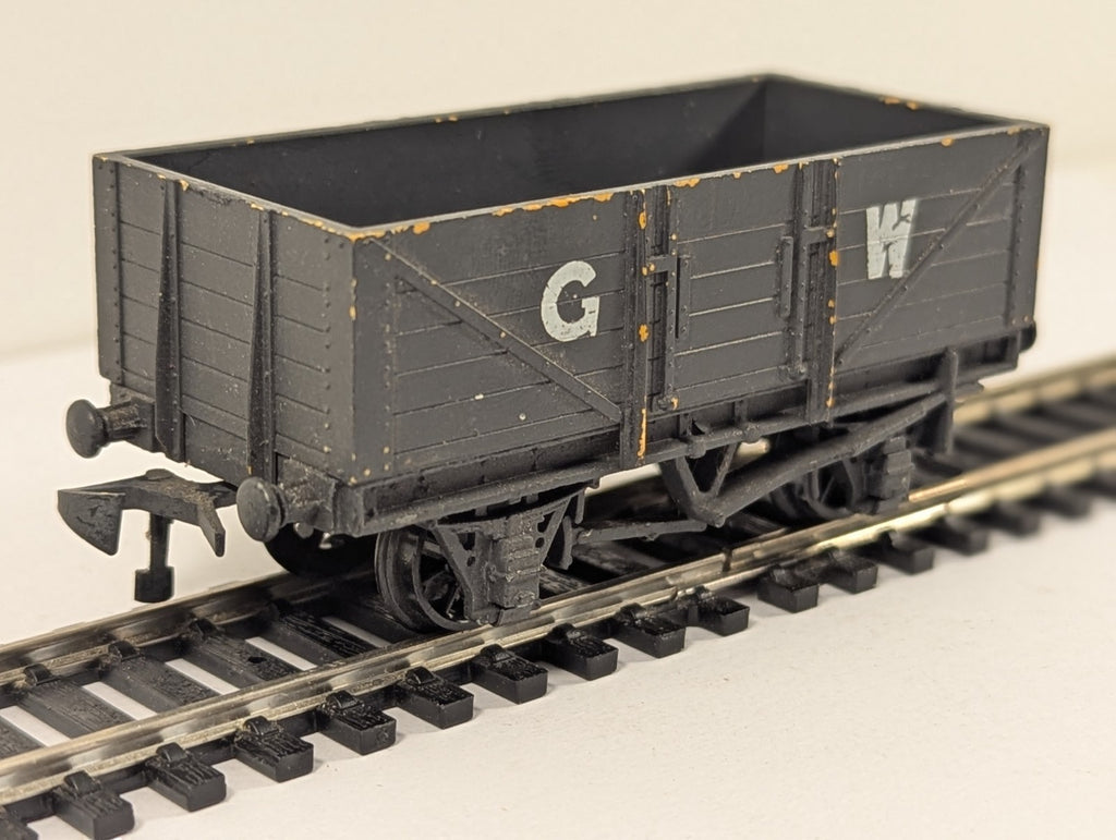 Hornby Dublo OO Gauge GWR Grey 7 Plank Open Mineral Wagon