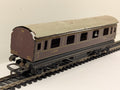Trix LMS Tinplate 1st Class Composite Coach - Damaged Roof & Chipped Paint