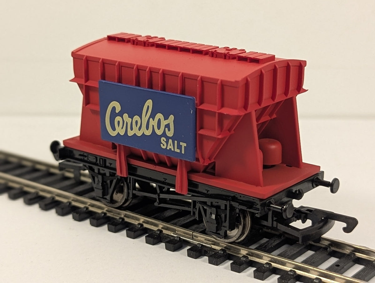 Dapol OO Gauge Presflo Hopper Wagon Goods Wagon Cerebos Salt Red B582