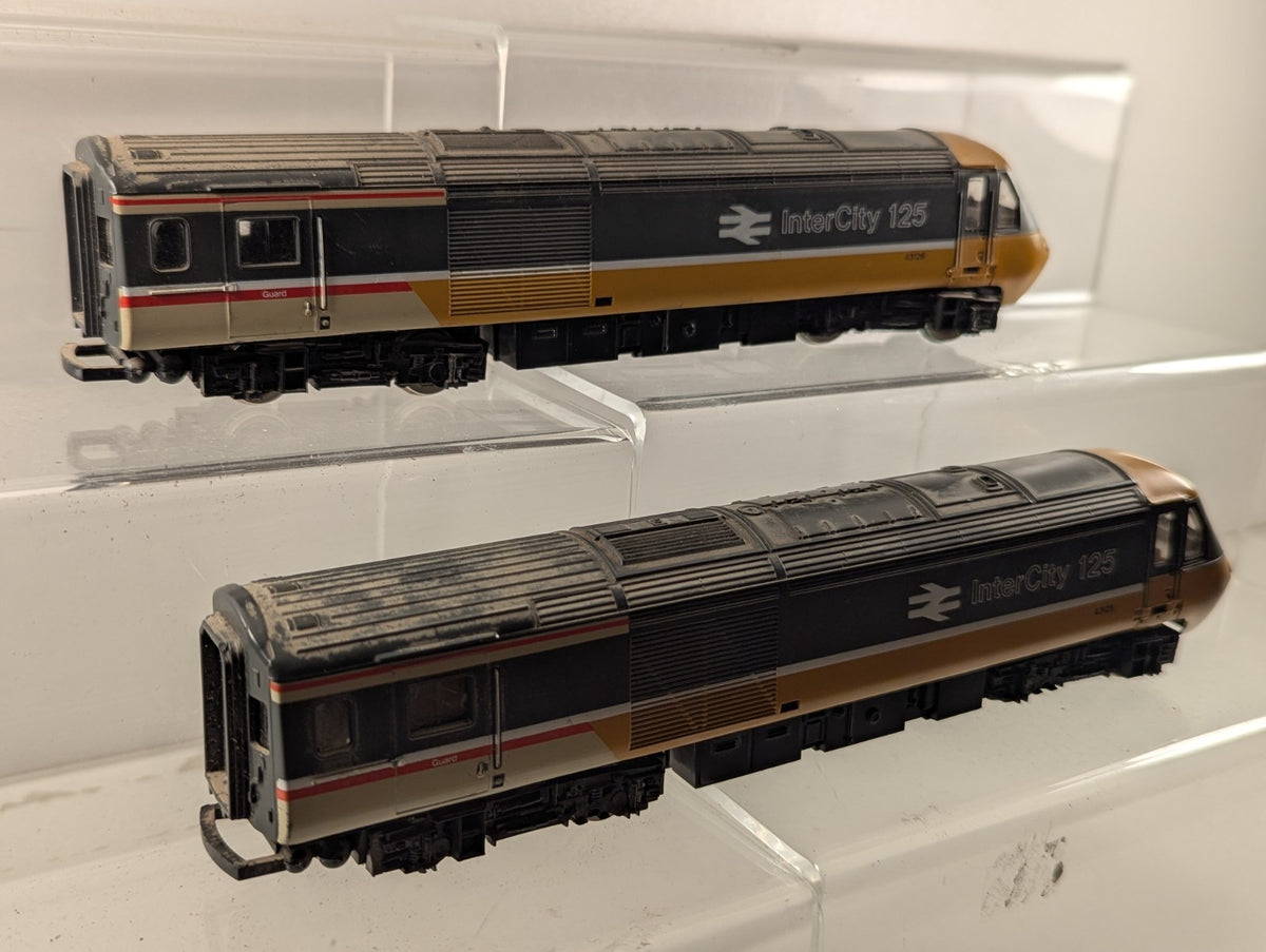 Hornby OO Gauge InterCity 125 HST Standard Livery Motorised & Dummy Power Cars