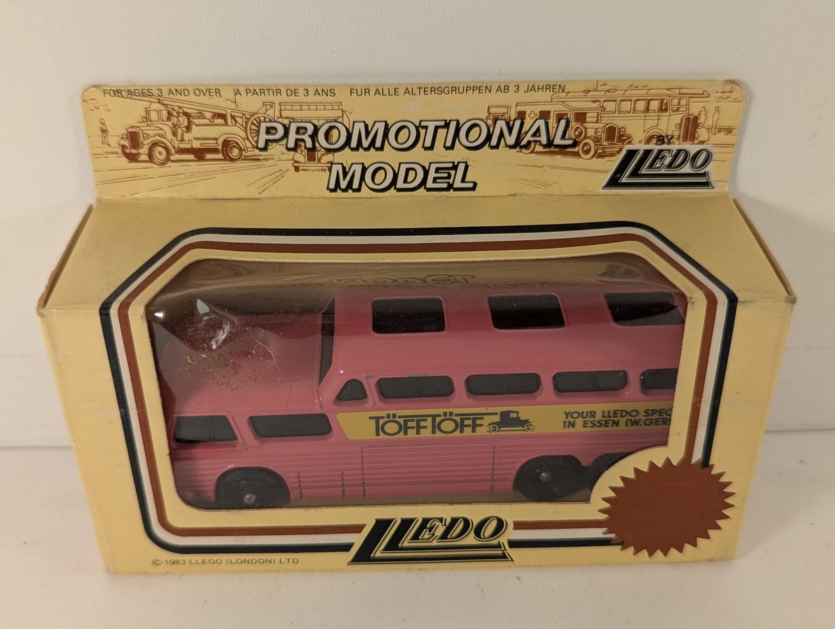 Lledo Promotional Model Coach Die-cast Model Coach Pink - Töff Essen