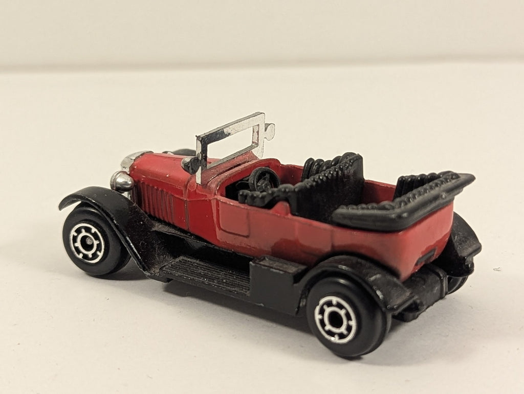 Zee Toys 1941 Vauxhall Die-cast Car Red and Black D72
