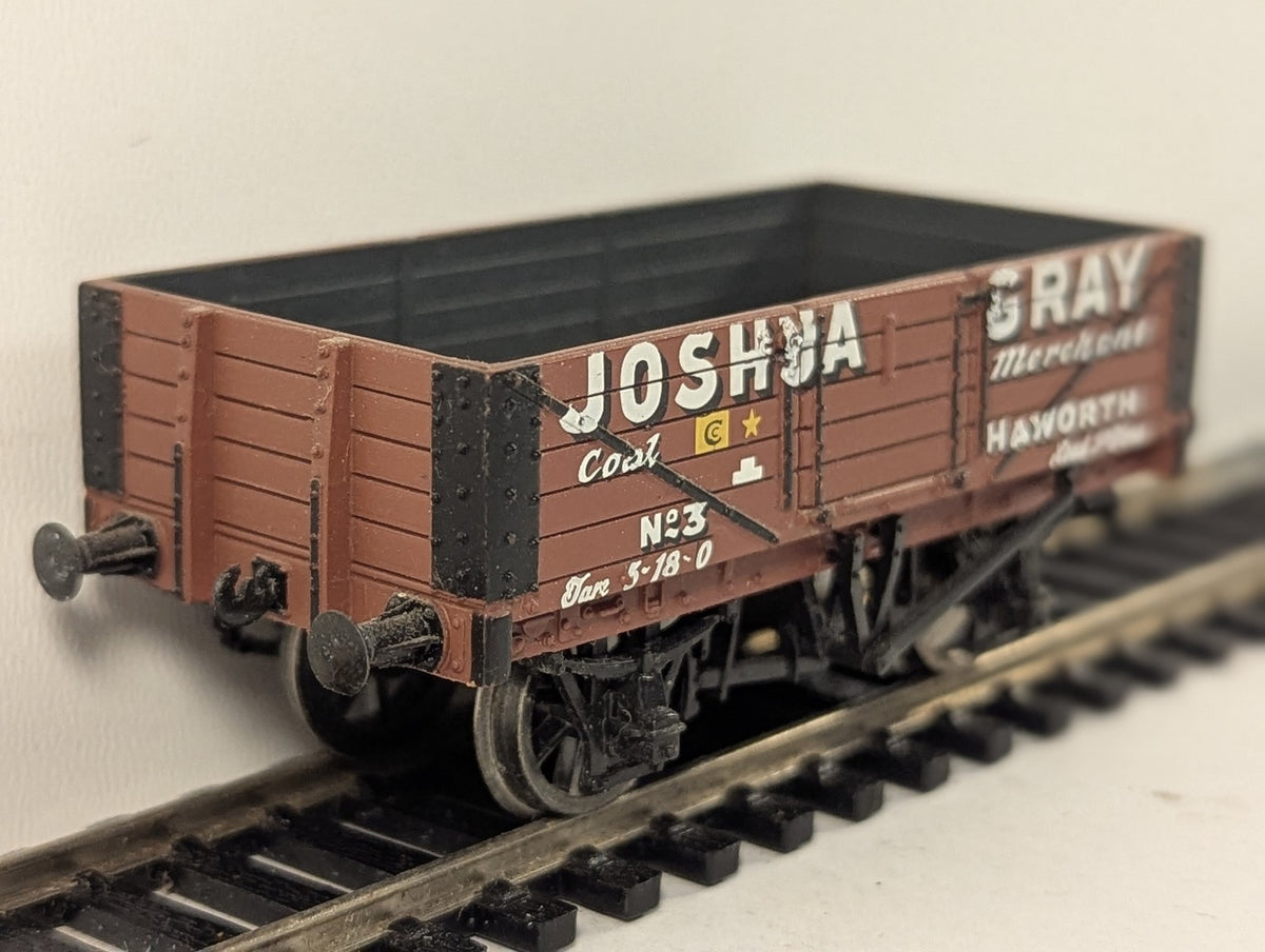 Bachmann OO Gauge RCH 7 Plank Wagon Goods Wagon No. 3 Joshua Gray 37-078