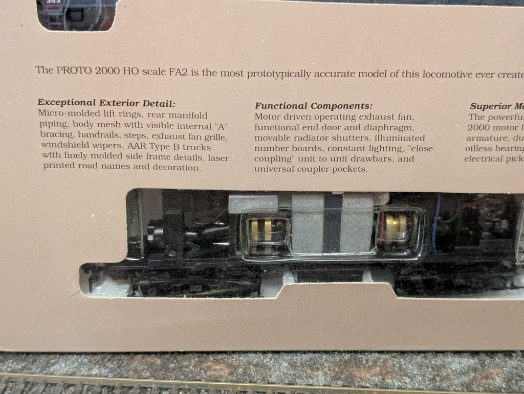 Proto 2000 8369 HO Gauge Alco FA2 Diesel Locomotive Missouri Pacific No. 353