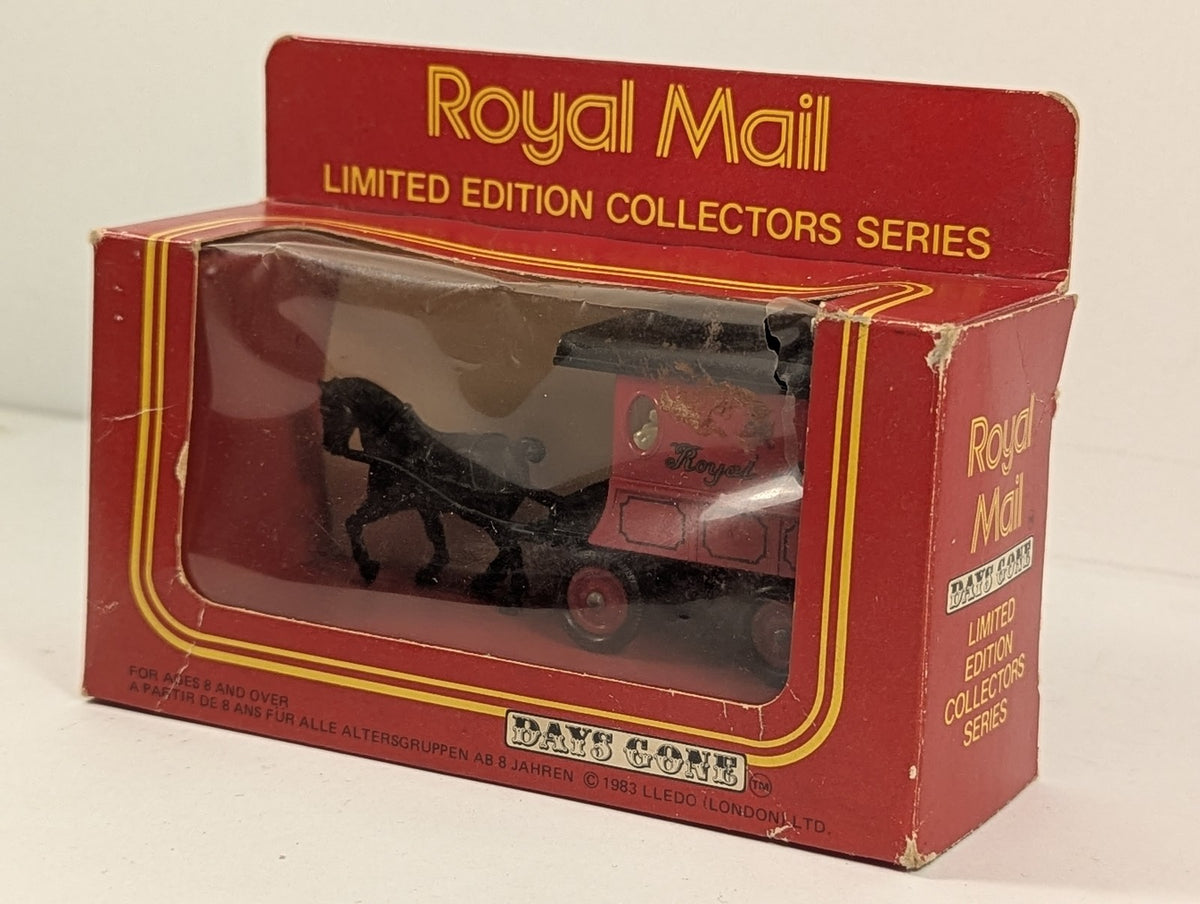 Lledo Days Gone Royal Mail Horse Drawn Carriage Die-cast Model Royal Mail red