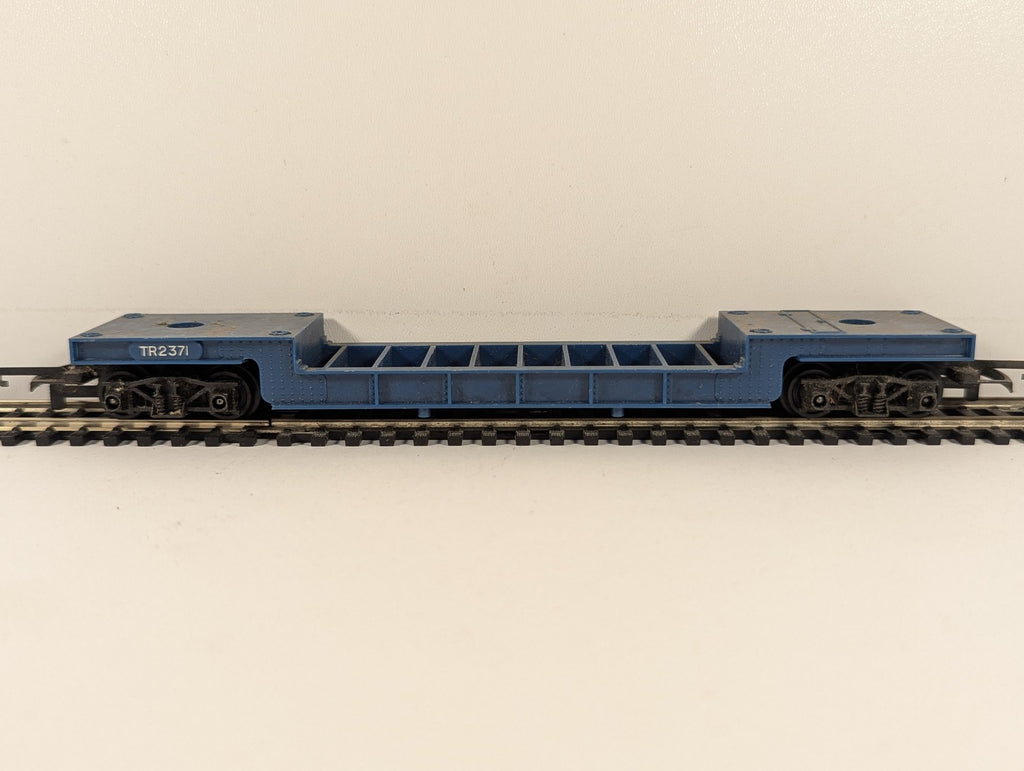 Tri-ang OO Gauge Dropframe Bogie Wagon Goods Wagon TR2371 Blue R113