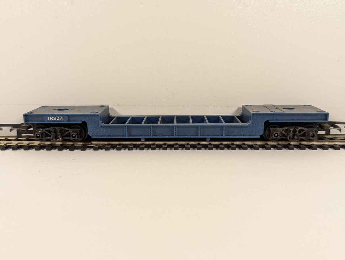 Tri-ang OO Gauge Dropframe Bogie Wagon Goods Wagon TR2371 Blue R113
