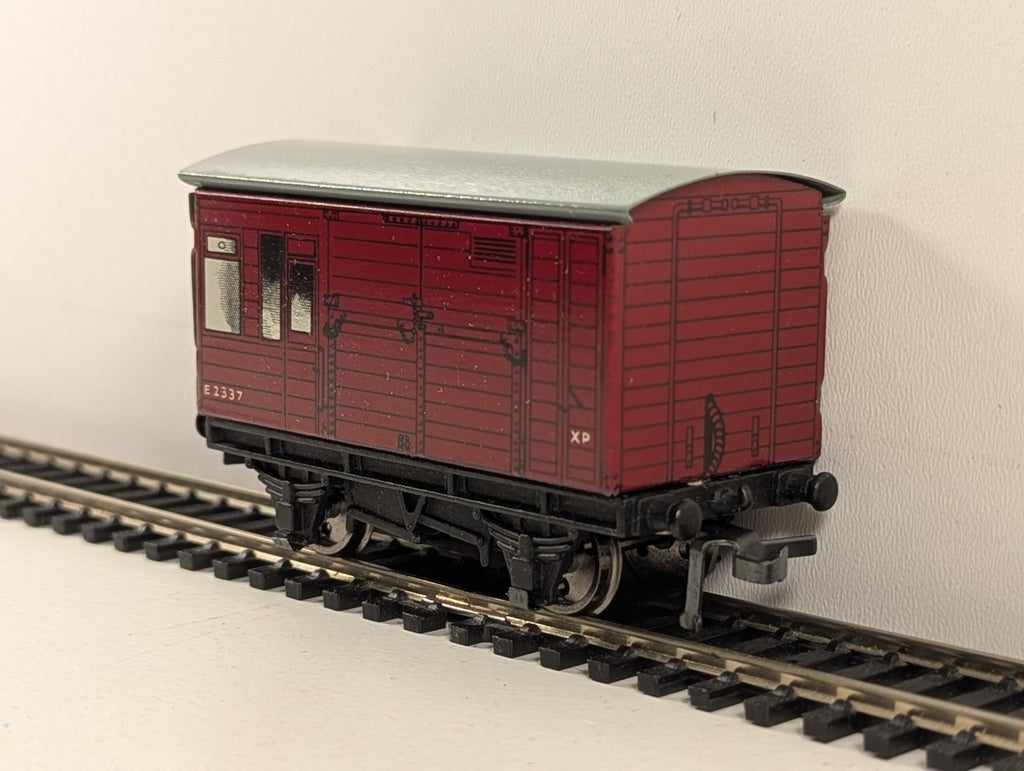 Hornby Dublo 32060 OO Gauge BR Red D1 Horse Box - Boxed