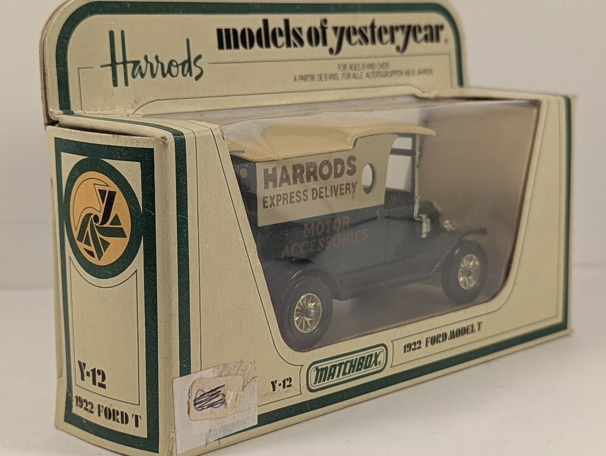 Matchbox Models of Yesteryear 1922 Ford Model Harrods T Van Die-cast Model